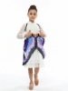 Picture of Kids Girls Butterfly Cape Wings - Blue Green Moth