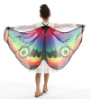 Picture of Kids Girls Butterfly Cape Wings - Blue Green Moth