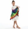 Picture of Kids Girls Butterfly Cape Wings - Blue Green Moth