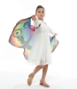 Picture of Kids Girls Butterfly Cape Wings - Blue Green Moth