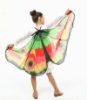 Picture of Kids Girls Butterfly Cape Wings - Blue Green Moth