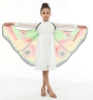 Picture of Kids Girls Butterfly Cape Wings - Blue Green Moth