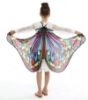 Picture of Kids Girls Butterfly Cape Wings - Blue Green Moth