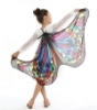 Picture of Kids Girls Butterfly Cape Wings - Blue Green Moth