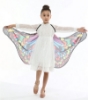 Picture of Kids Girls Butterfly Cape Wings - Blue Green Moth