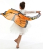 Picture of Kids Girls Butterfly Cape Wings - Blue Green Moth