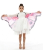 Picture of Kids Girls Butterfly Cape Wings - Blue Green Moth