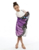 Picture of Kids Girls Butterfly Cape Wings - Blue Green Moth