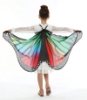 Picture of Kids Girls Butterfly Cape Wings - Blue Green Moth