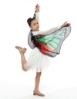 Picture of Kids Girls Butterfly Cape Wings - Blue Green Moth