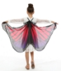 Picture of Kids Girls Butterfly Cape Wings - Blue Green Moth