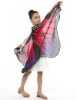 Picture of Kids Girls Butterfly Cape Wings - Blue Green Moth