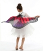 Picture of Kids Girls Butterfly Cape Wings - Blue Green Moth