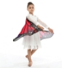 Picture of Kids Girls Butterfly Cape Wings - Blue Green Moth