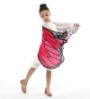 Picture of Kids Girls Butterfly Cape Wings - Blue Green Moth