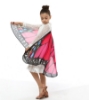 Picture of Kids Girls Butterfly Cape Wings - Blue Green Moth