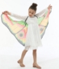 Picture of Kids Girls Butterfly Cape Wings - Blue Purple Moth