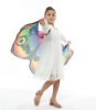 Picture of Kids Girls Butterfly Cape Wings - Pink Moth