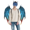Picture of New Arrival 3D Dragon Wing and Face Mask Set