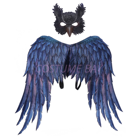 Picture of New Arrival 3D Owl Wing and Face Mask Set