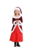 Picture of Deluxe Little Miss Santa Girls Christmas Costume