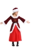 Picture of Deluxe Little Miss Santa Girls Christmas Costume