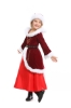 Picture of Deluxe Little Miss Santa Girls Christmas Costume