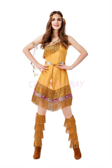 Picture of Sexy Wild West Indian Womens Costume 