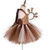 Picture of Girls Animal Zebra Tutu Dress 