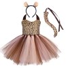 Picture of Girls Animal Zebra Tutu Dress 