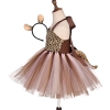 Picture of Girls Animal Zebra Tutu Dress 