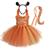 Picture of Girls Animal Zebra Tutu Dress 