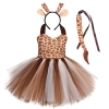 Picture of Girls Animal Giraffe Tutu Dress