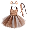 Picture of Girls Animal Leopard Tutu Dress  