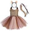 Picture of Girls Animal Leopard Tutu Dress  