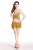 Picture of Belly Dancing Sequins Tassel Top & Hip Scarf 