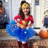 Picture of Girls Wonder Women Wonder Girl Costume Tutu Dress