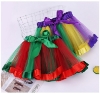 Picture of Girls Colorful Rainbow Tutu Skirt Kids Tulle Skirts