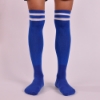 Picture of Adults Kids High Knee Football Sport Socks - BLACK