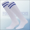 Picture of Adults Kids High Knee Football Sport Socks - BLACK