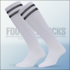 Picture of Adults Kids High Knee Football Sport Socks - BLACK