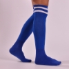 Picture of Adults Kids High Knee Football Sport Socks - ORANGE