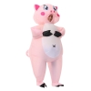 Picture of Fan Operated Inflatable Pink Pig Costume Suit for Adults