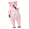 Picture of Fan Operated Inflatable Pink Pig Costume Suit for Adults