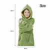 Picture of Kids Huggle Pets Blanket Hoodie - Blue