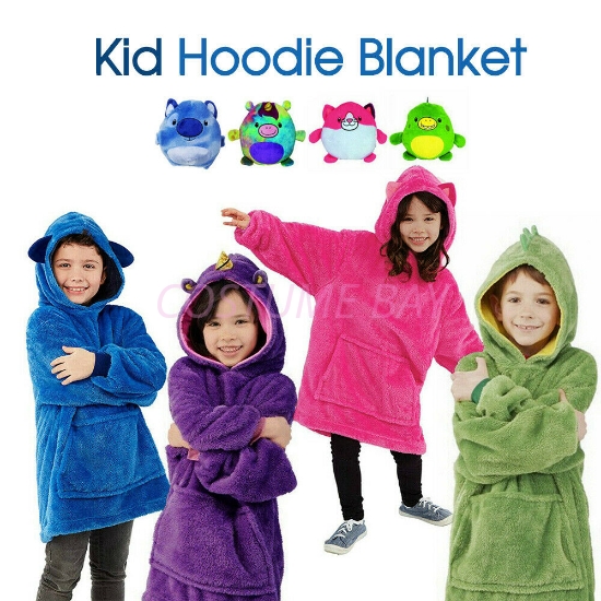 Picture of Kids Huggle Pets Blanket Hoodie