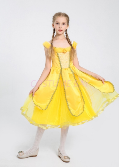 Picture of Girls Princess Belle Dress