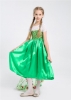 Picture of Princess Queen Elsa Frozen Fever Green Dress with Long Cape