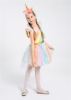 Picture of New Arrival - Girls Unicorn Rainbow Tulle Dress with Headband & Wings