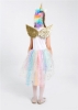 Picture of New Arrival - Girls Unicorn Rainbow Tulle Dress with Headband & Wings